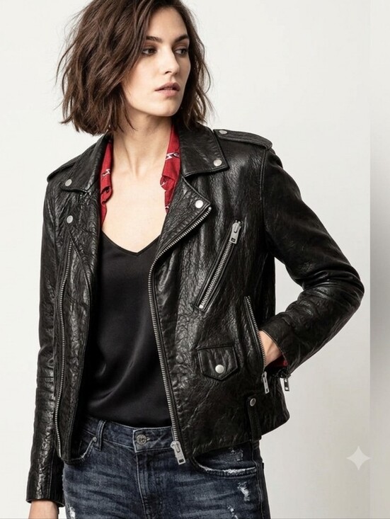 Zadig & Voltaire Jackets & Blazers - Zadig & Voltaire Leather Moto Jacket